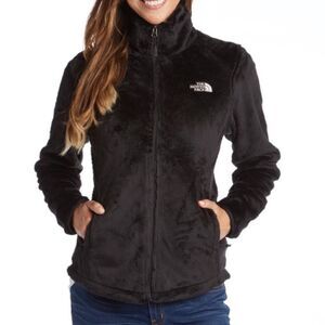 The North Face Black Fuzzy Fleece Jacket (S)